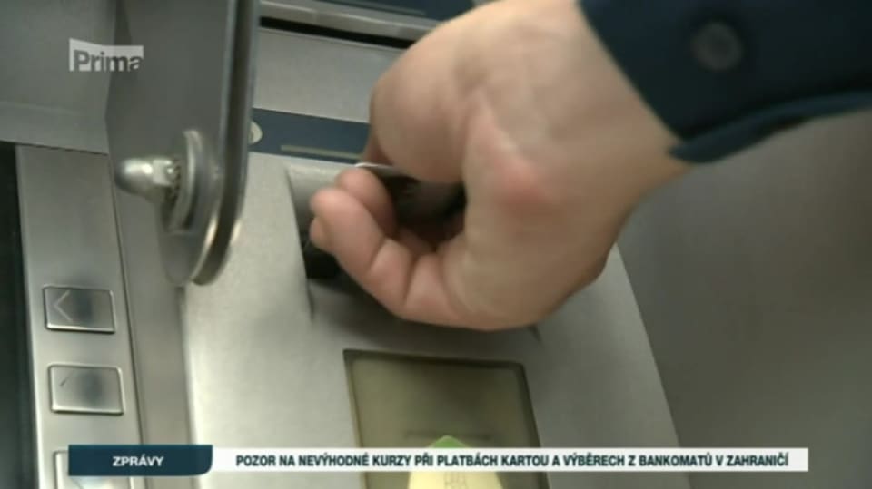 7. 7. 2017 ZPRÁVY: Pozor na nevýhodné kurzy při platbách kartou a výběrech z bankomatů v zahraničí